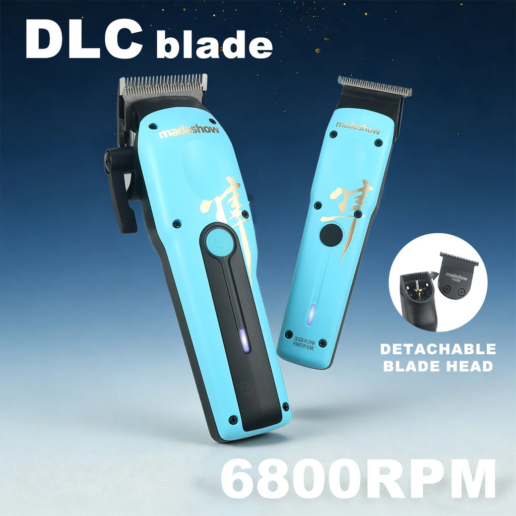 Madeshow M15 Professional Cordless Hair Clipper – Premium Barber Grade Trimmer for Men