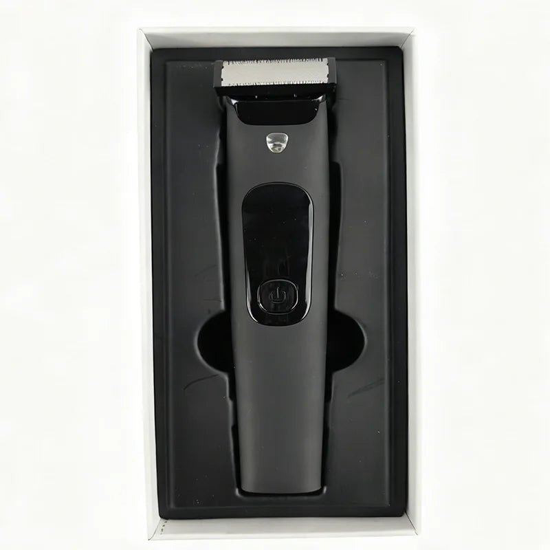 lElectric Beard & Body Trimmer for Men – Waterproof Rechargeable Grooming Kit with Precision Blades