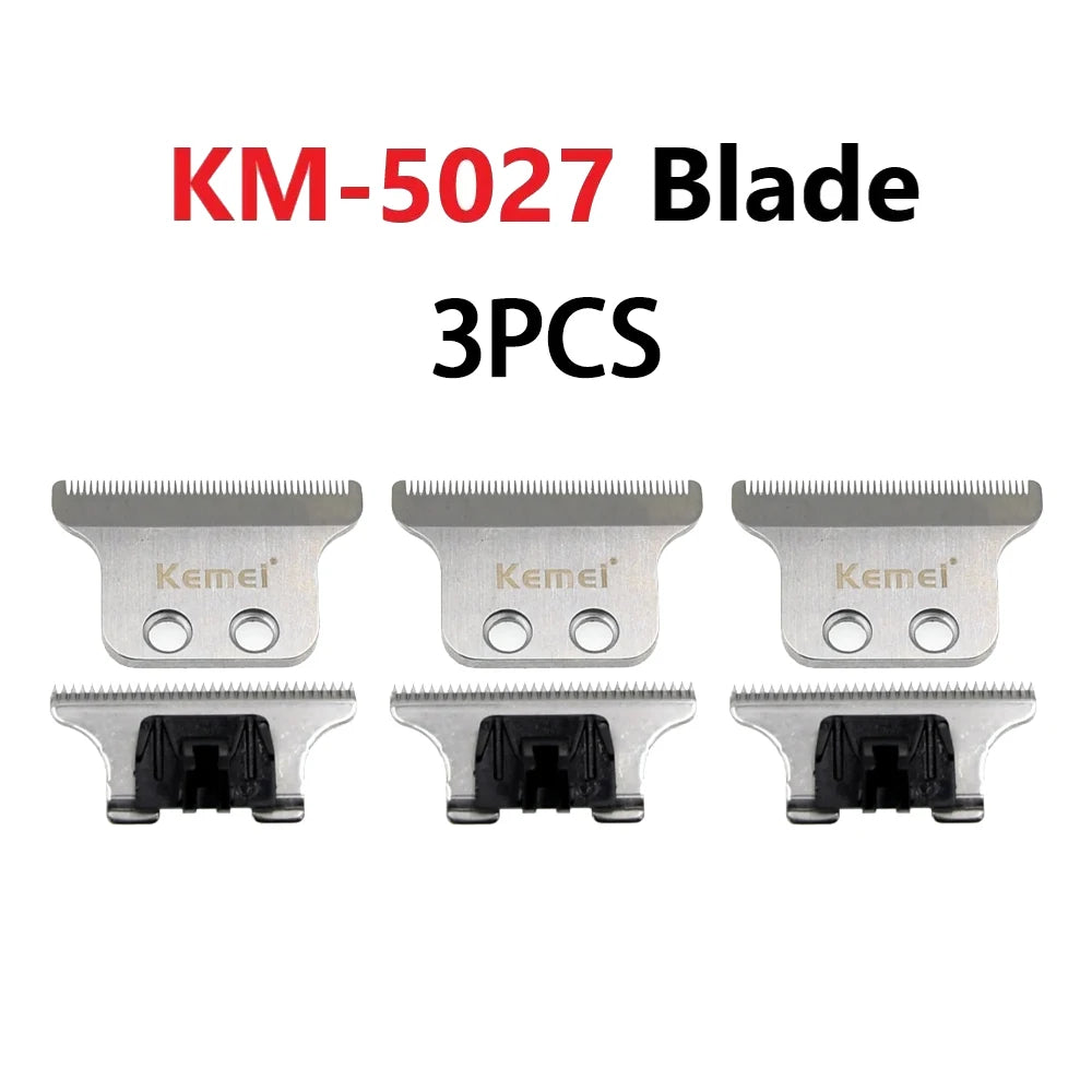 Kemei KM-5027 Rechargeable Hair & Beard Trimmer with LED Display