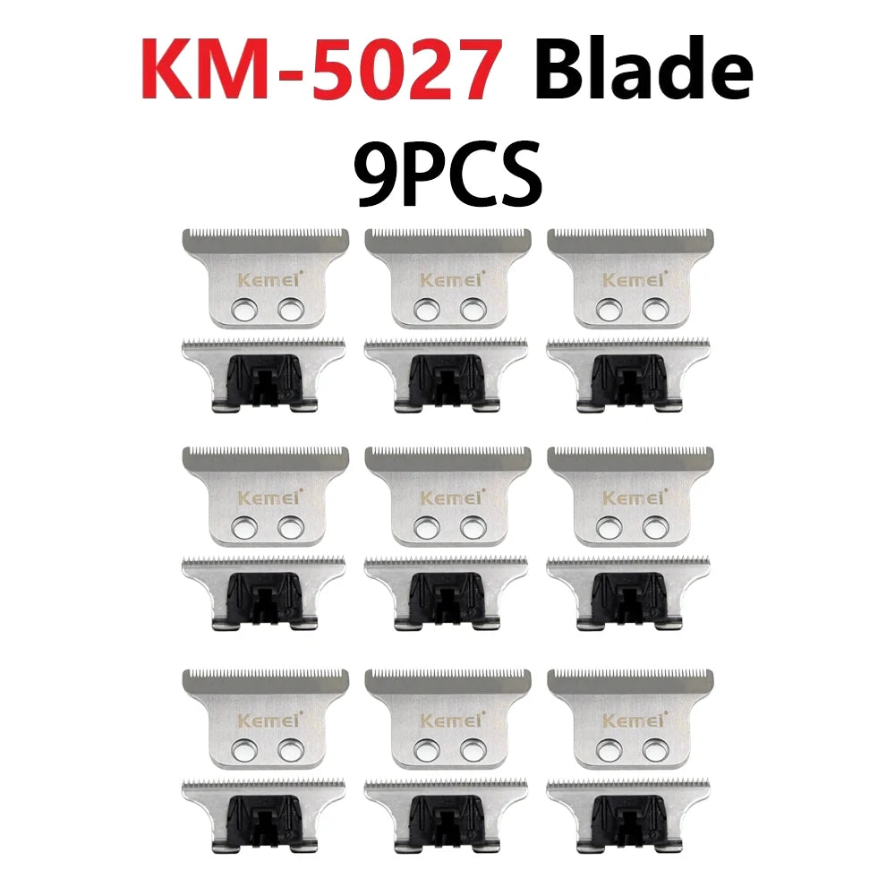 Kemei KM-5027 Rechargeable Hair & Beard Trimmer with LED Display