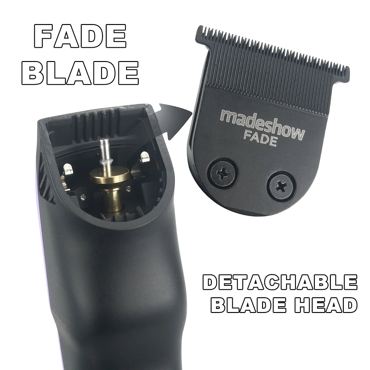 Madeshow M15 Professional Cordless Hair Clipper – Premium Barber Grade Trimmer for Men