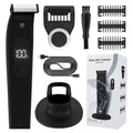 lElectric Beard & Body Trimmer for Men – Waterproof Rechargeable Grooming Kit with Precision Blades